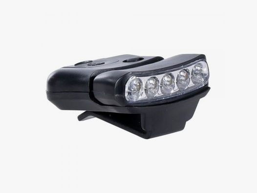 Mil-Tec Mil-Tec Cliplampe Cap Light 5 LED schwarz
