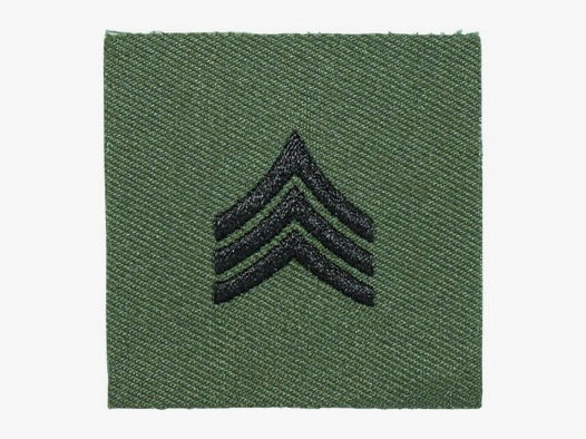 Unbekannt Rangabzeichen US Textil Sergeant oliv