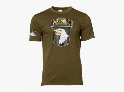 Fostex Fostex Garments T-Shirt USA 101st Airborne oliv