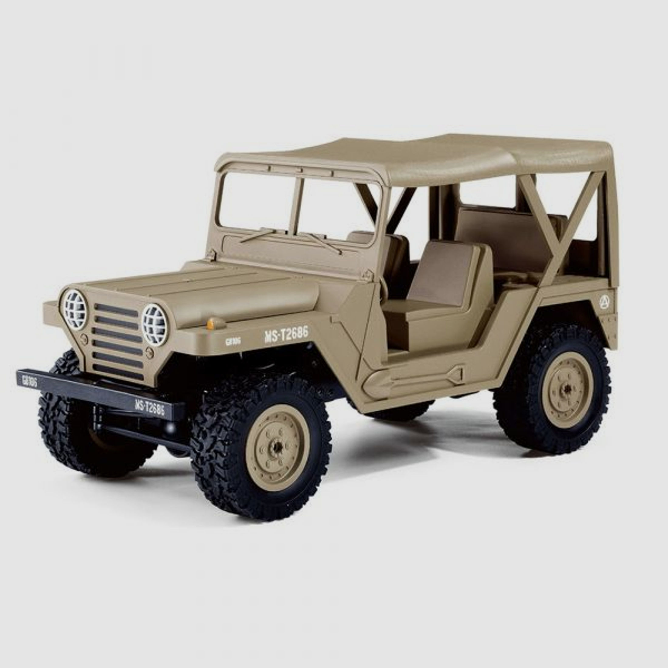 AMEWI Amewi U.S. Militär Geländewagen 4WD RTR desert sand