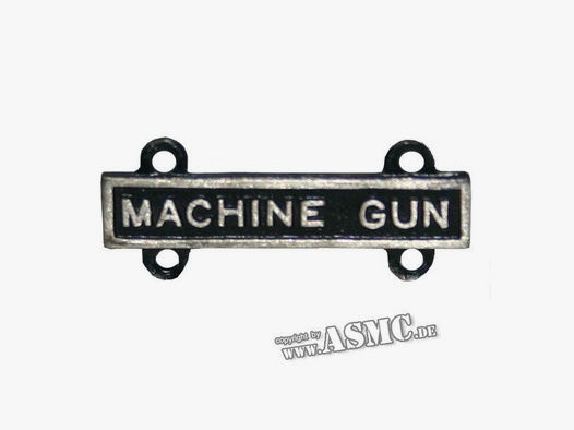 Unbekannt Abzeichen US Qual. Bar Machine-Gun