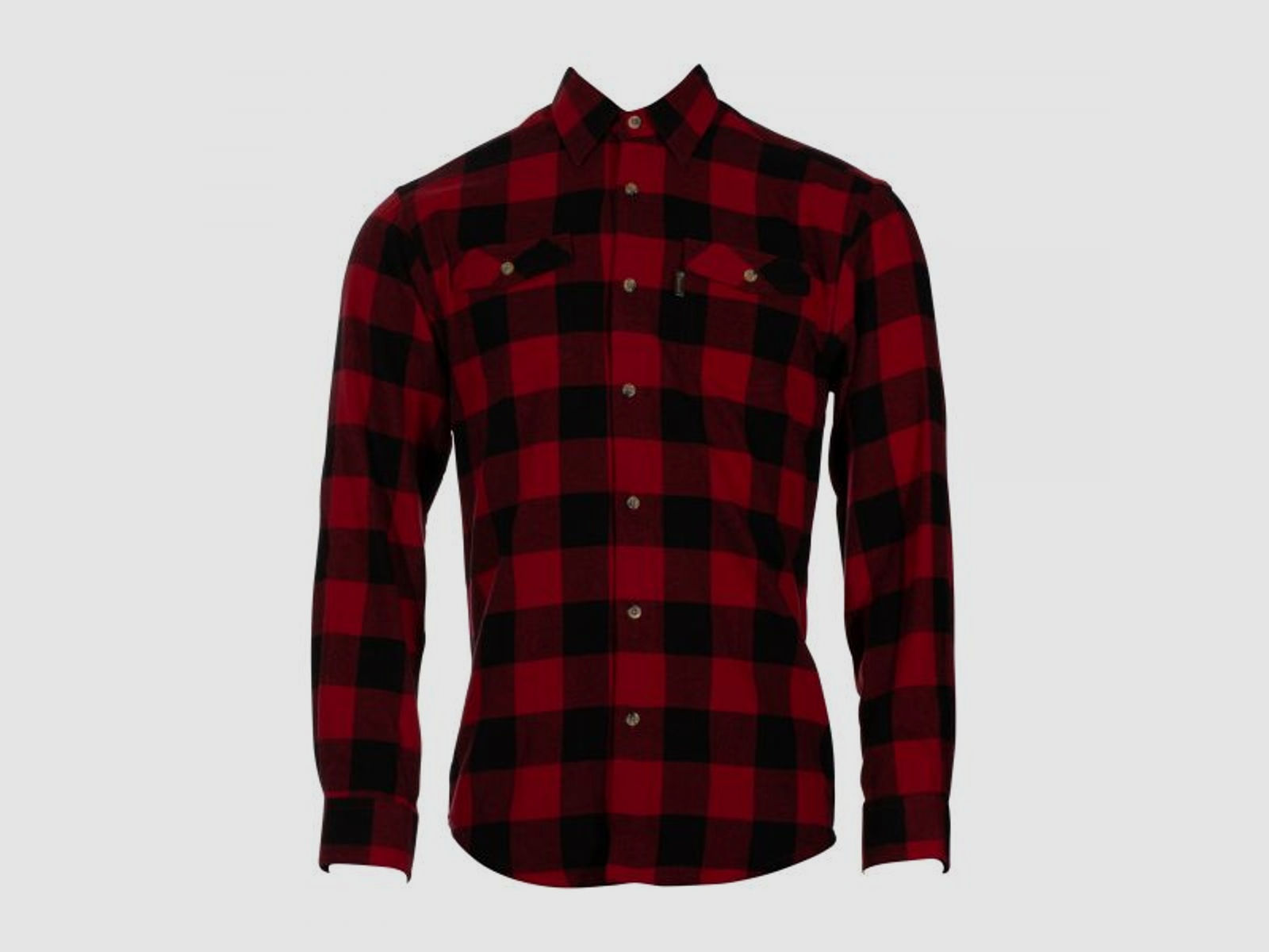 Pinewood Pinewood Hemd Voxtorp Shirt rot schwarz