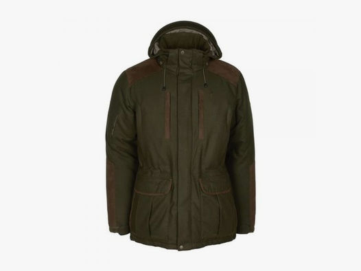 Pinewood Pinewood Parka Nydala Insulation mossgreen suede brown