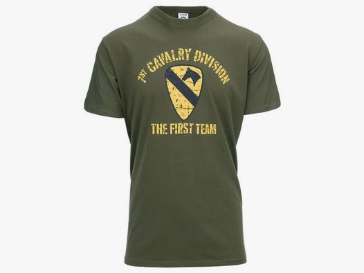 Fostex Fostex Garments T-Shirt U.S. Army 1st Cavalry Division oliv