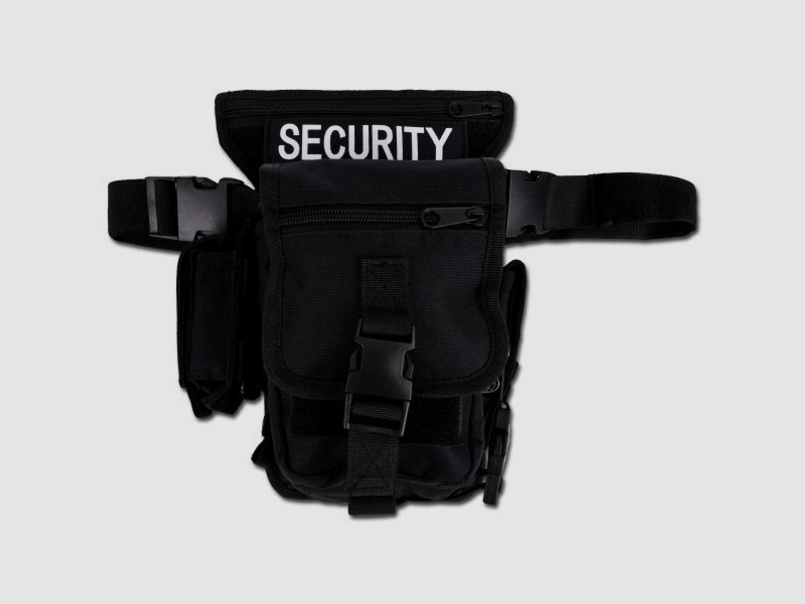 MFH Hüfttasche mit Bein- und Gürtelbefestigung SECURITY schwarz