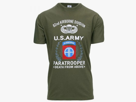 Fostex Fostex Garments T-Shirt U.S. Army Paratrooper 82ND oliv