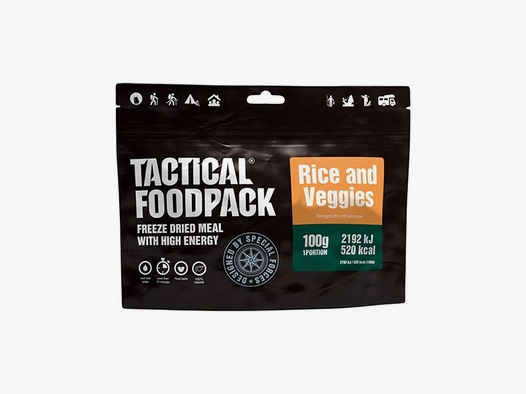 Tactical Foodpack Tactical Foodpack Reisgericht mit Gemüse