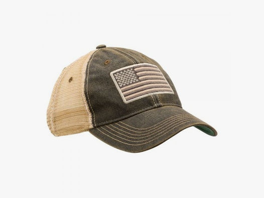 7.62 Design 7.62 Design Cap Tactical US Flag Vintage Trucker Hat schwarz