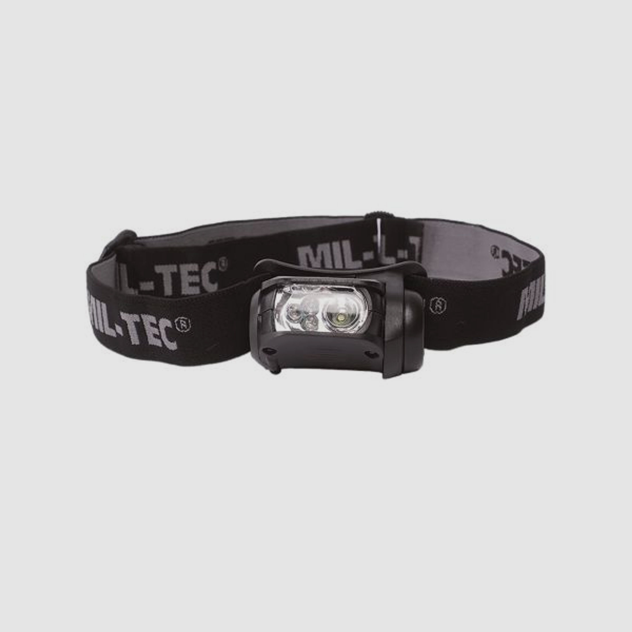 Mil-Tec Mil-Tec Kopflampe LED 4-farbig schwarz