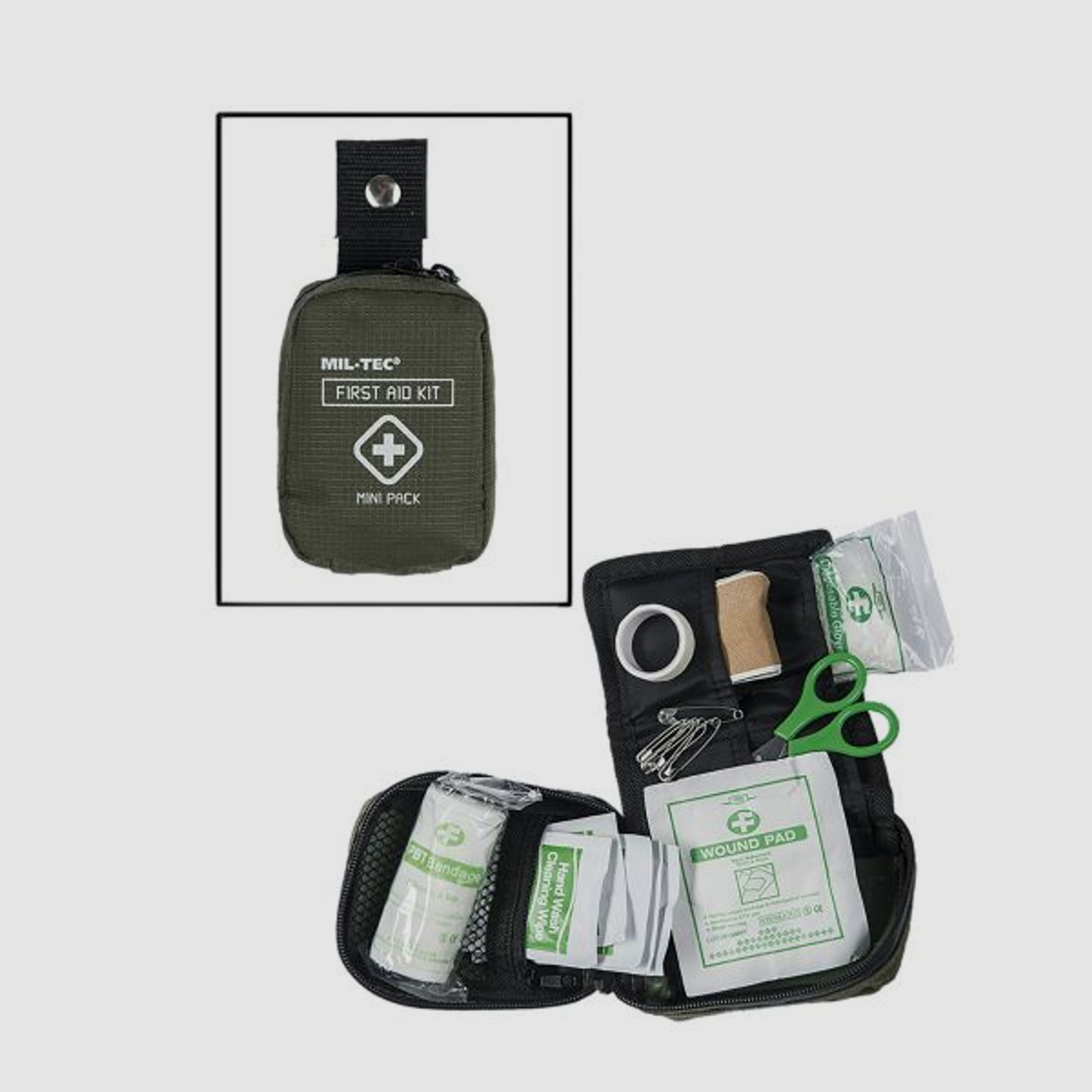 Mil-Tec Erste Hilfe Kit Mini oliv