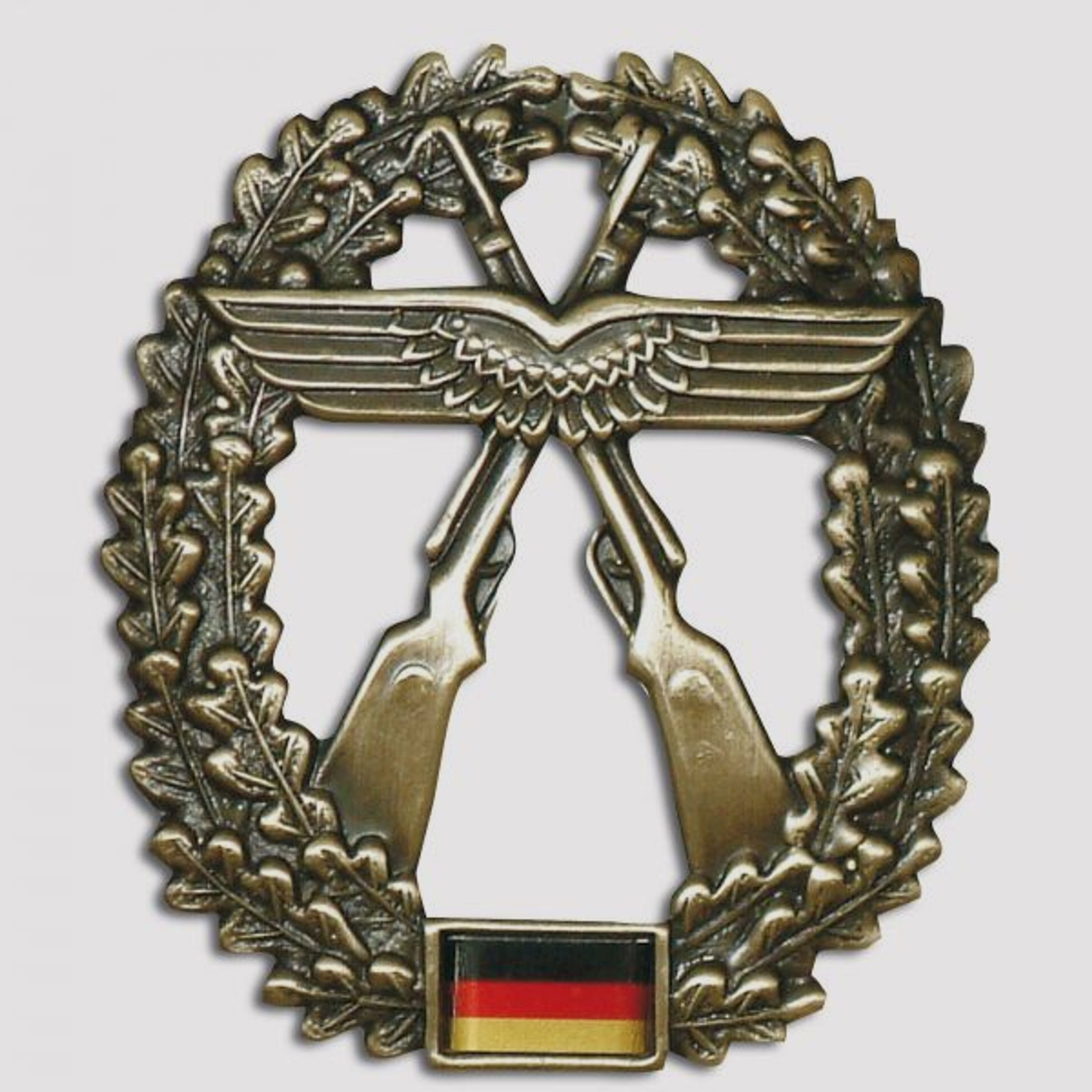 Fritzsch Abzeichen BW Barett Luftwaffensicherungspers.