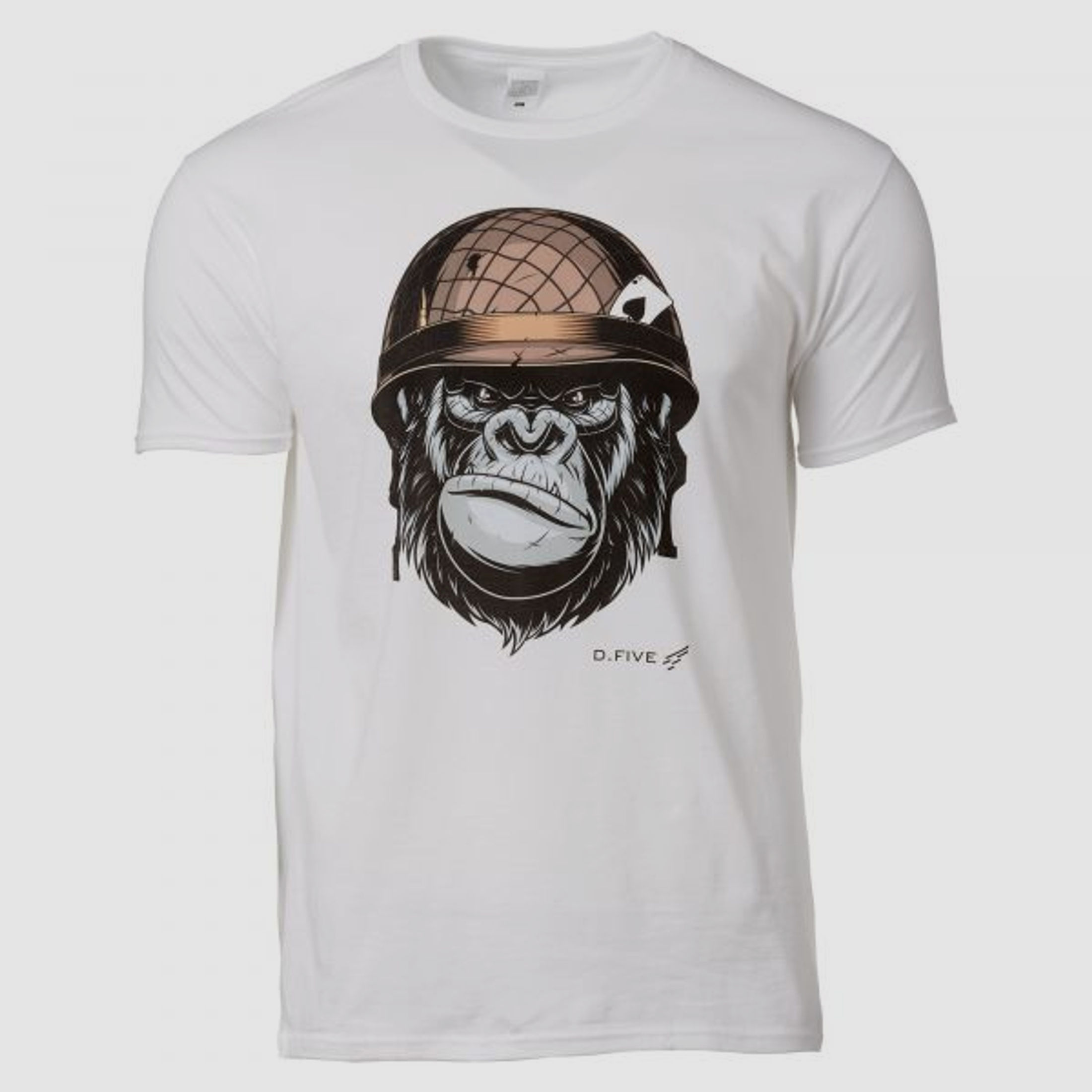 Defcon 5 Defcon 5 T-Shirt Chest Monkey Helmet weiß