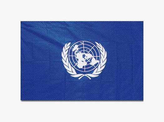 Unbekannt Flagge UNO
