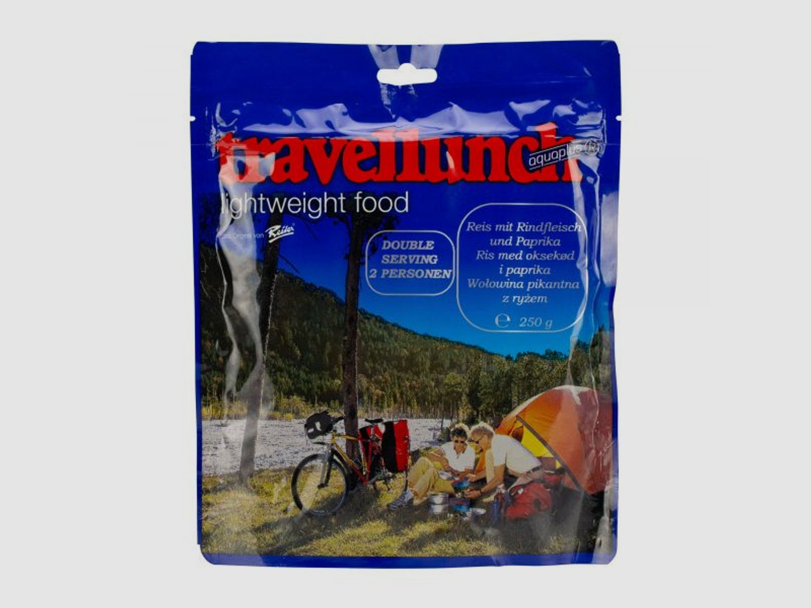 Travellunch Travellunch Reis mit Rindfleisch und Paprika 2er Packung