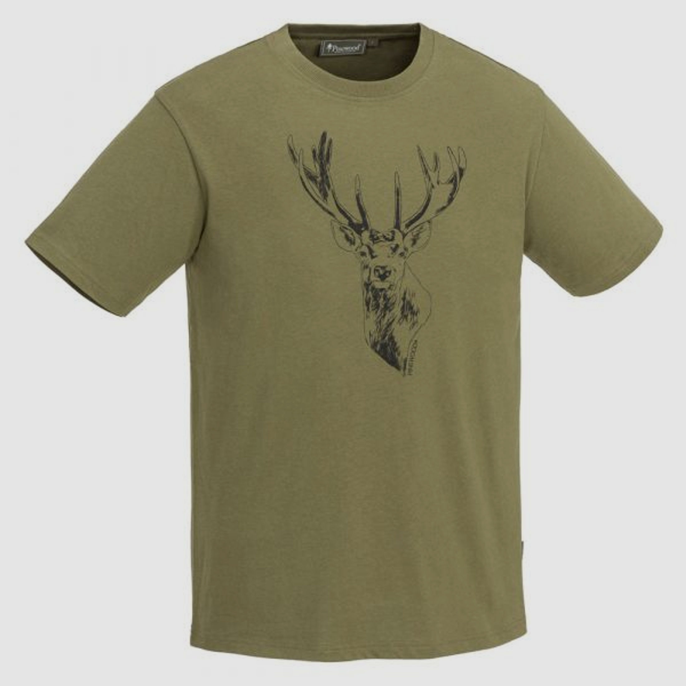 Pinewood Pinewood T-Shirt Red Deer oliv