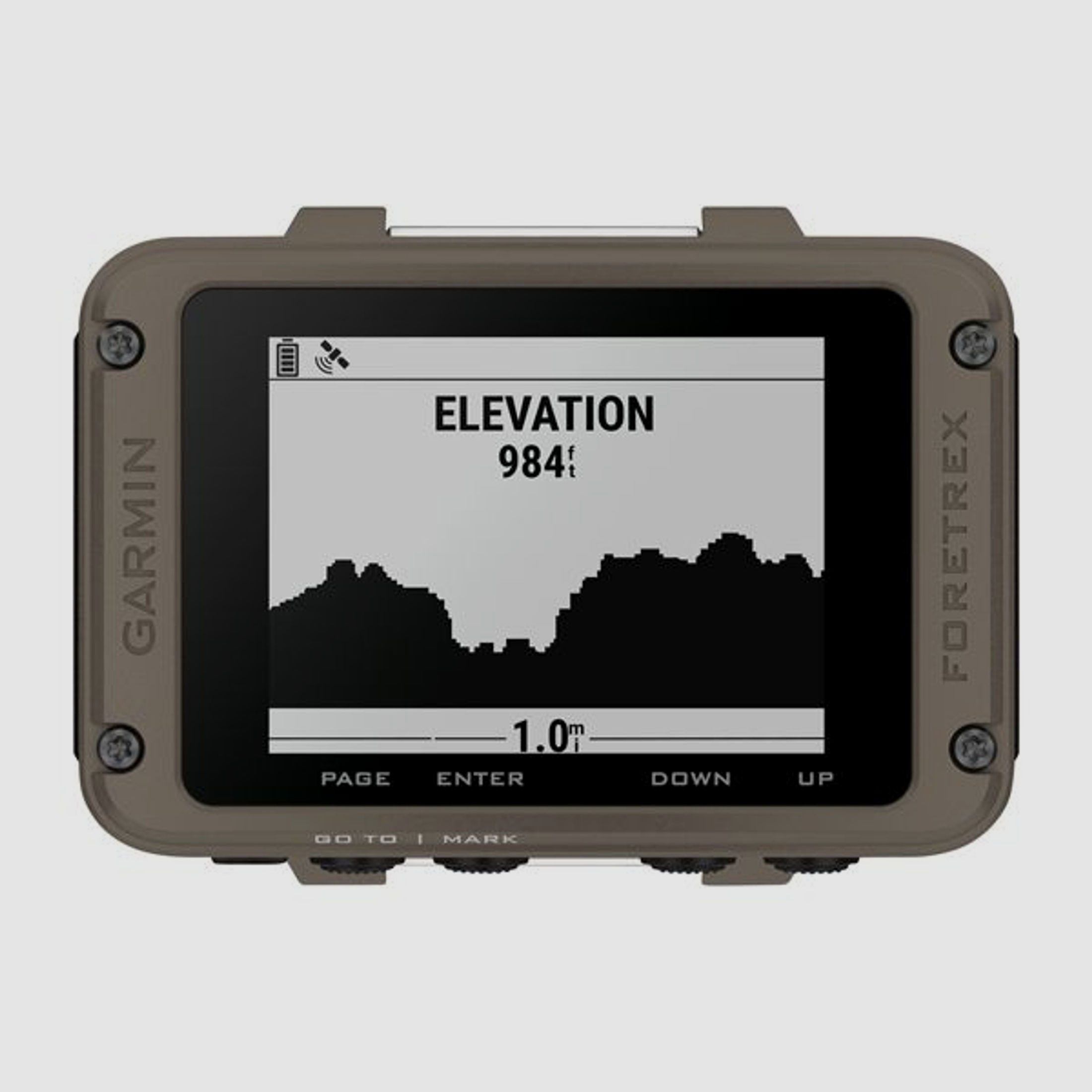 Garmin Garmin GPS-Gerät für Handgelenk Foretrex 901 Ballistic schwarz