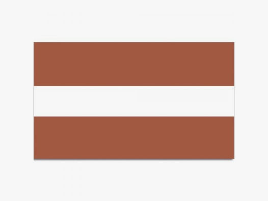 Unbekannt Flagge Lettland