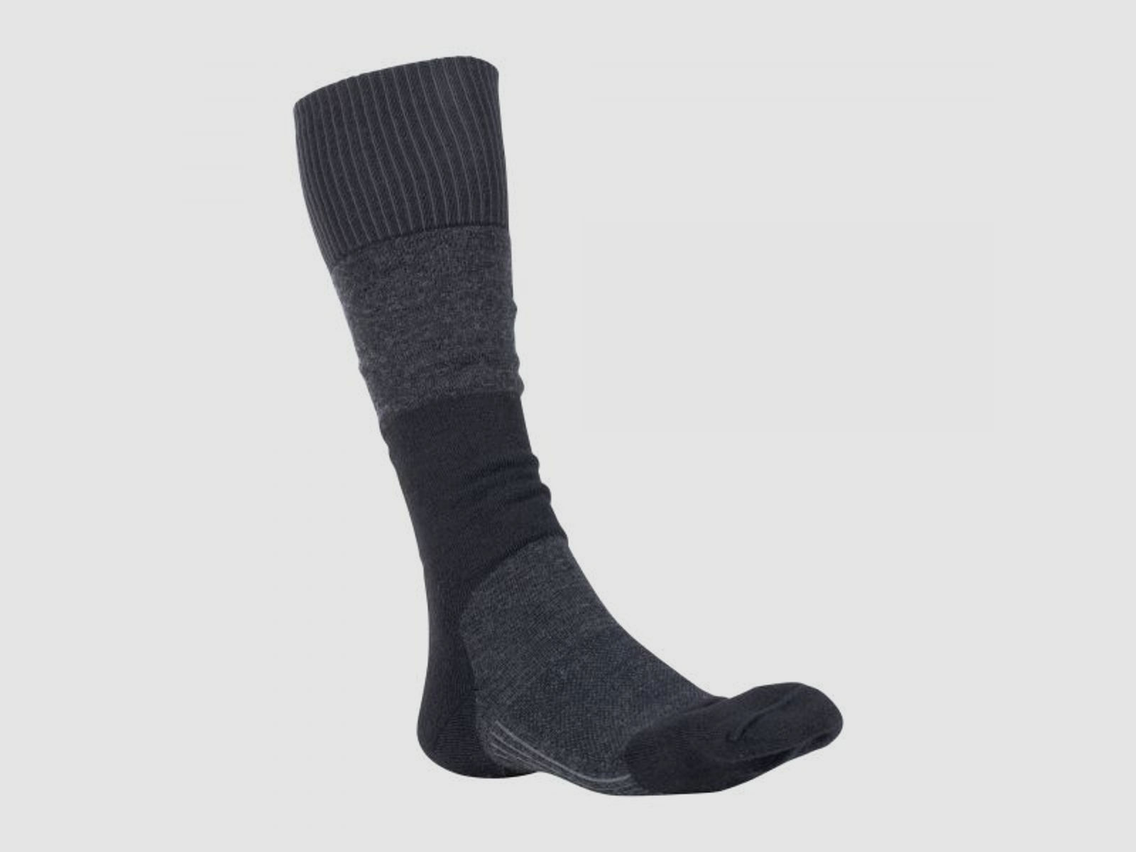 Woolpower Woolpower Socken Skilled Knee-High 400 dunkelgrau schwarz