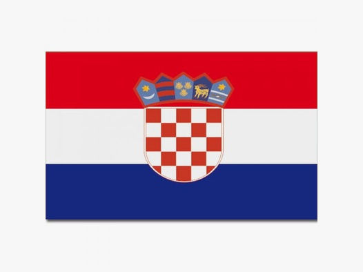 Unbekannt Flagge Kroatien