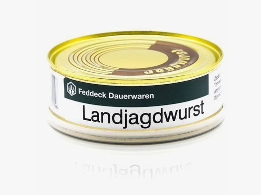 Feddeck Dauerwaren Dosenwurst Landjagdwurst 200g