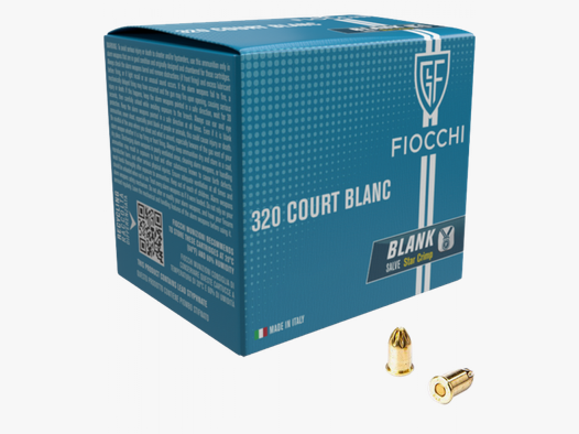 Fiocchi .320 Short Blank Revolverpatronen