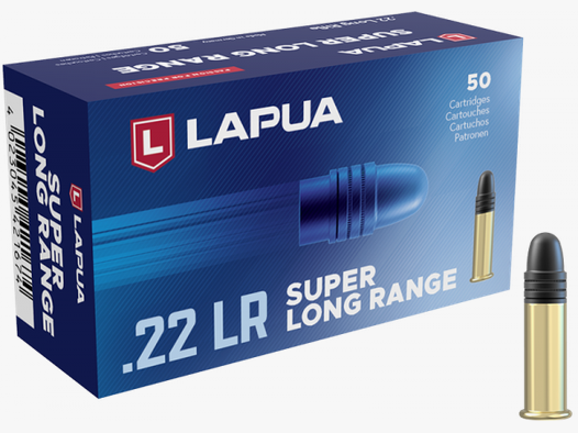 Lapua Super Long Range .22 LR LRN 40 grs Kleinkaliberpatronen