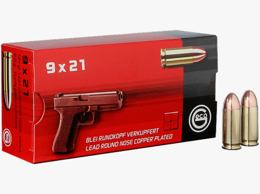 Geco Standard 9mm IMI (9x21) CPRN 124 grs Pistolenpatronen
