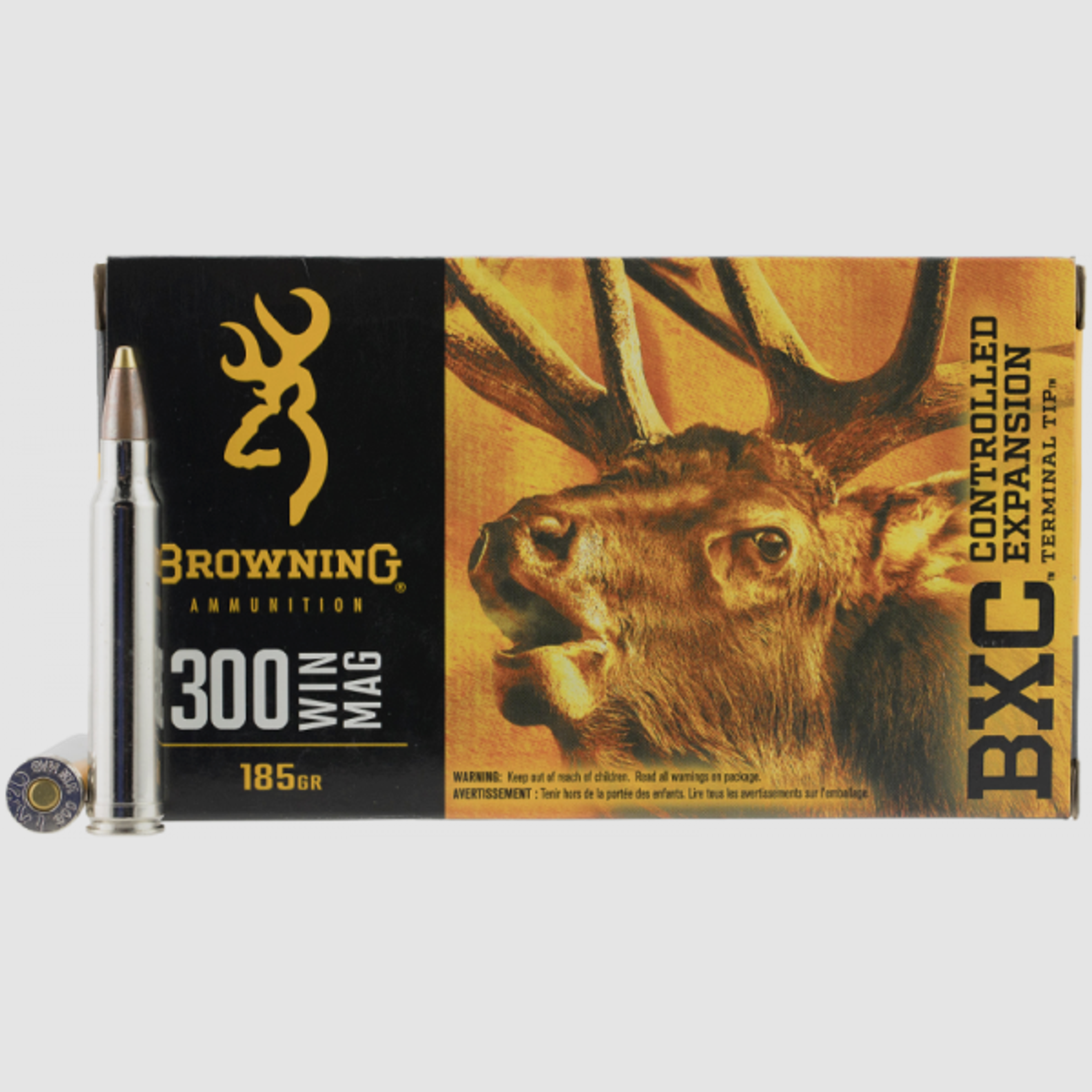Browning BXC .300 Win Mag 185 grs Büchsenpatronen