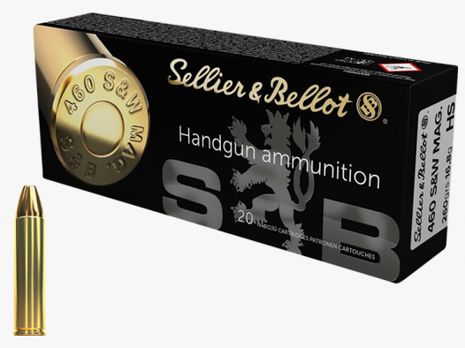 Sellier & Bellot Standard .460 S&W Mag HP 260 grs Revolverpatronen