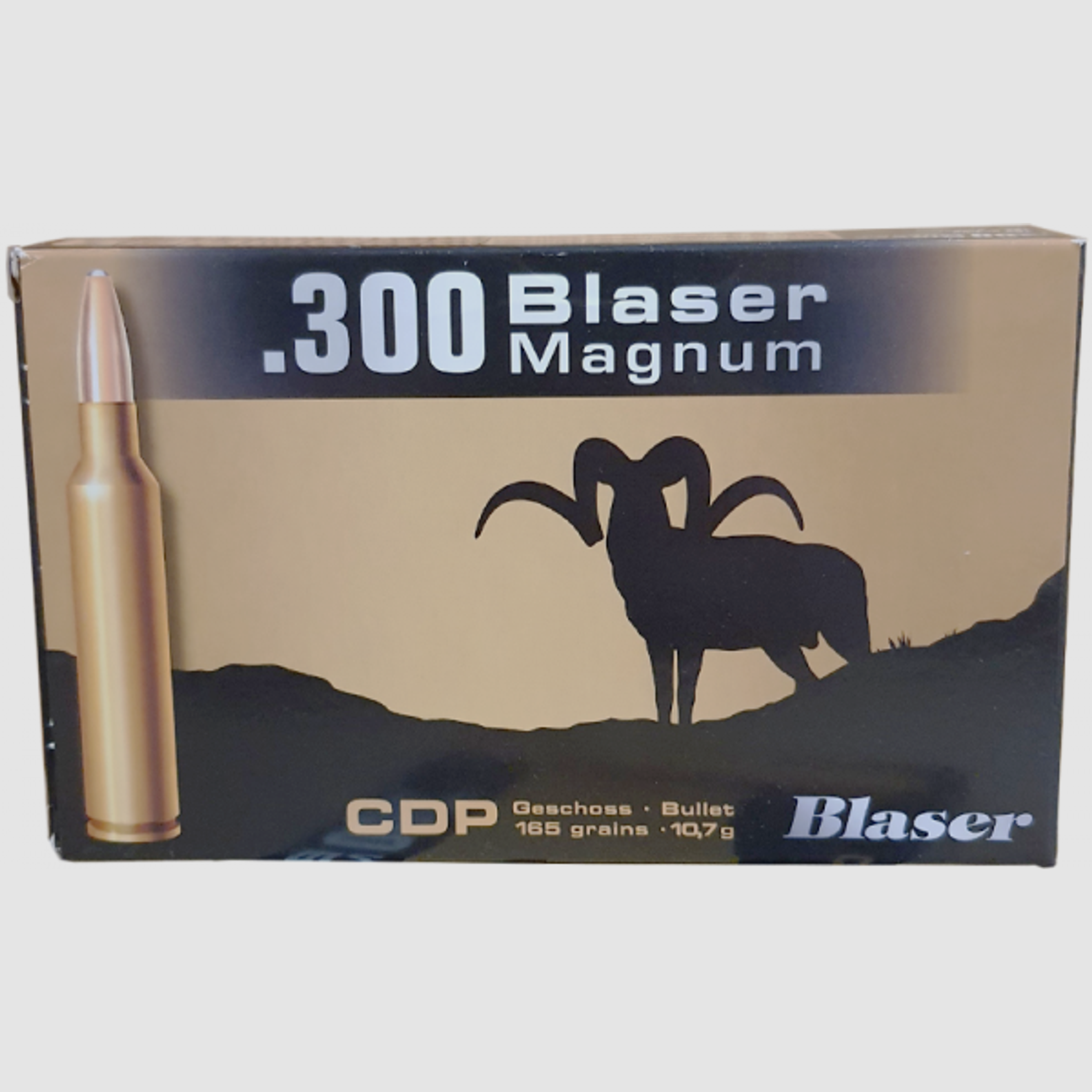 Blaser Magnum .300 Blaser Mag Blaser CDP 165 grs Büchsenpatronen