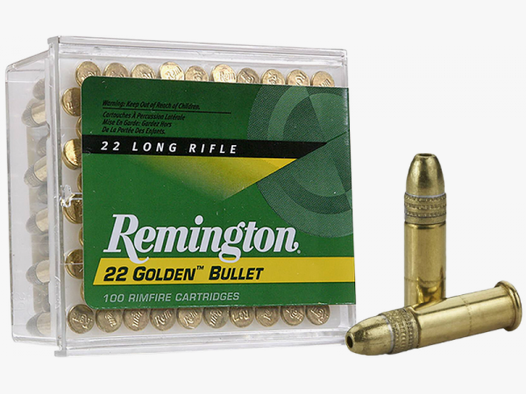 Remington 22 Golden Bullet .22 LR BPHP 36 grs Kleinkaliberpatronen