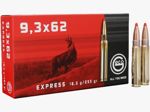 Geco Express 9,3x62 255 grs Büchsenpatronen