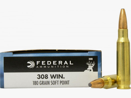 Federal Premium .308 Win 11,66g - 180grs SP Büchsenmunition
