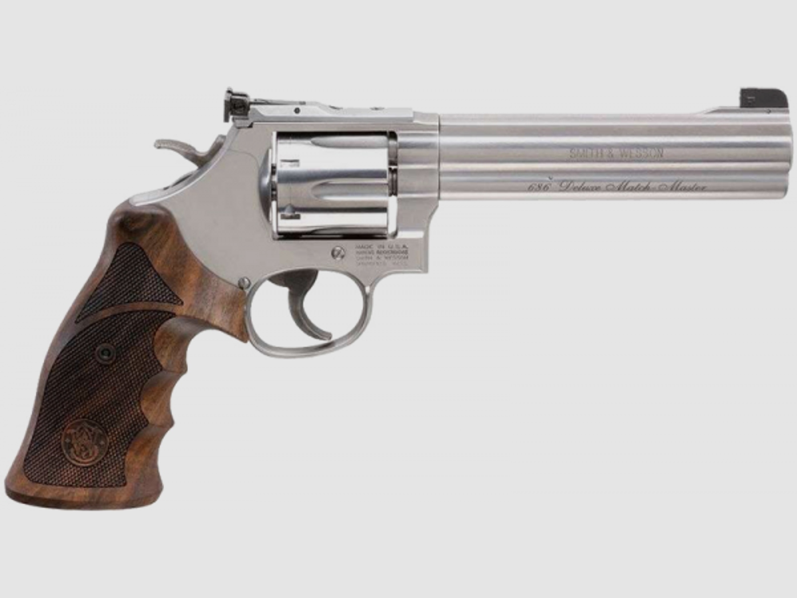 Smith & Wesson Model 686 Target Champion DeLuxe Match Master Revolver