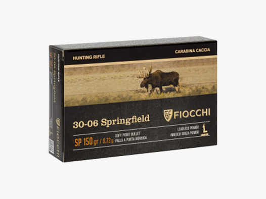 Fiocchi Hunting .30-06 Springfield SP 150 grs Büchsenpatronen