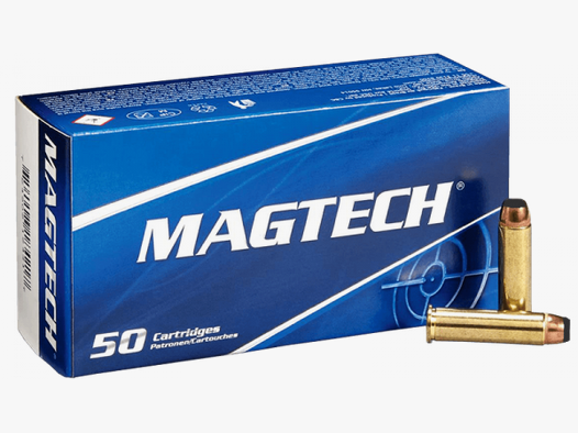 Magtech Standard .357 Mag SJSP Flat 158 grs Revolverpatronen