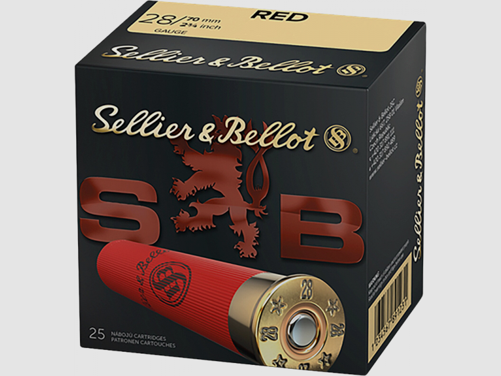 Sellier & Bellot Red 28/70 21 gr Schrotpatronen