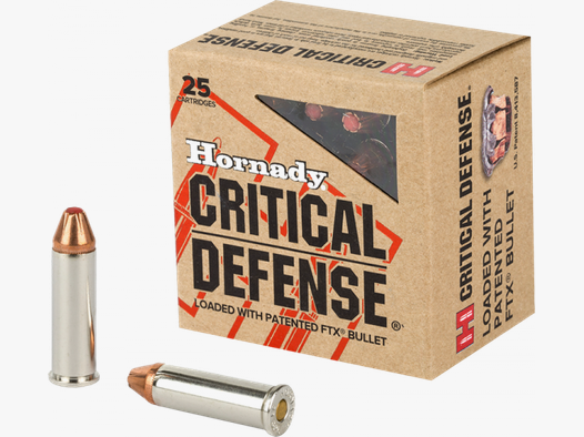 Hornady Critical Defense .38 Special FTX 110 grs Revolverpatronen
