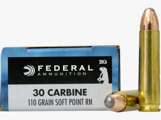 Federal Premium .30 Carbine 7,13g - 110grs SP Büchsenmunition