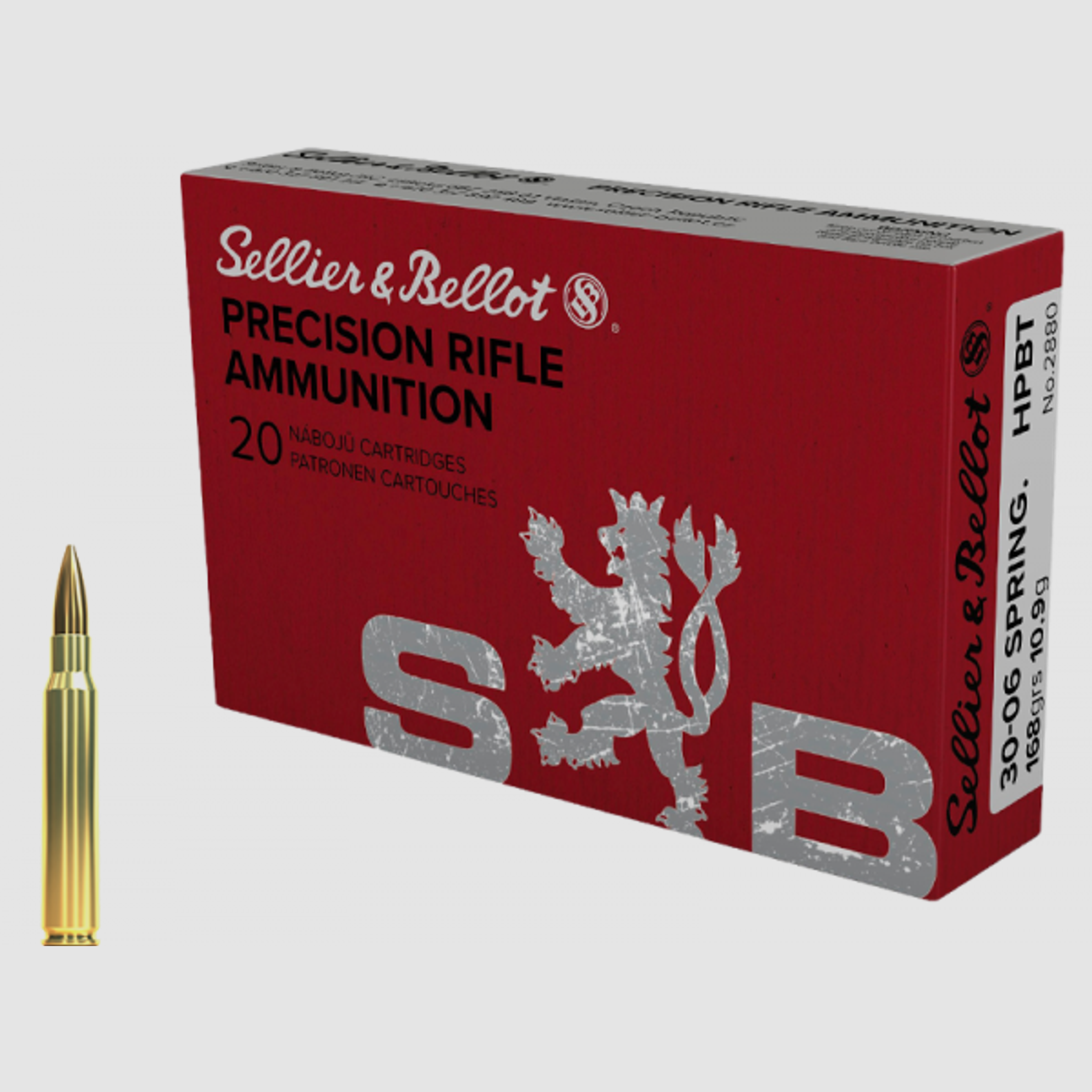 Sellier & Bellot Target Match .30-06 Springfield BTHP 168 grs Büchsenpatronen