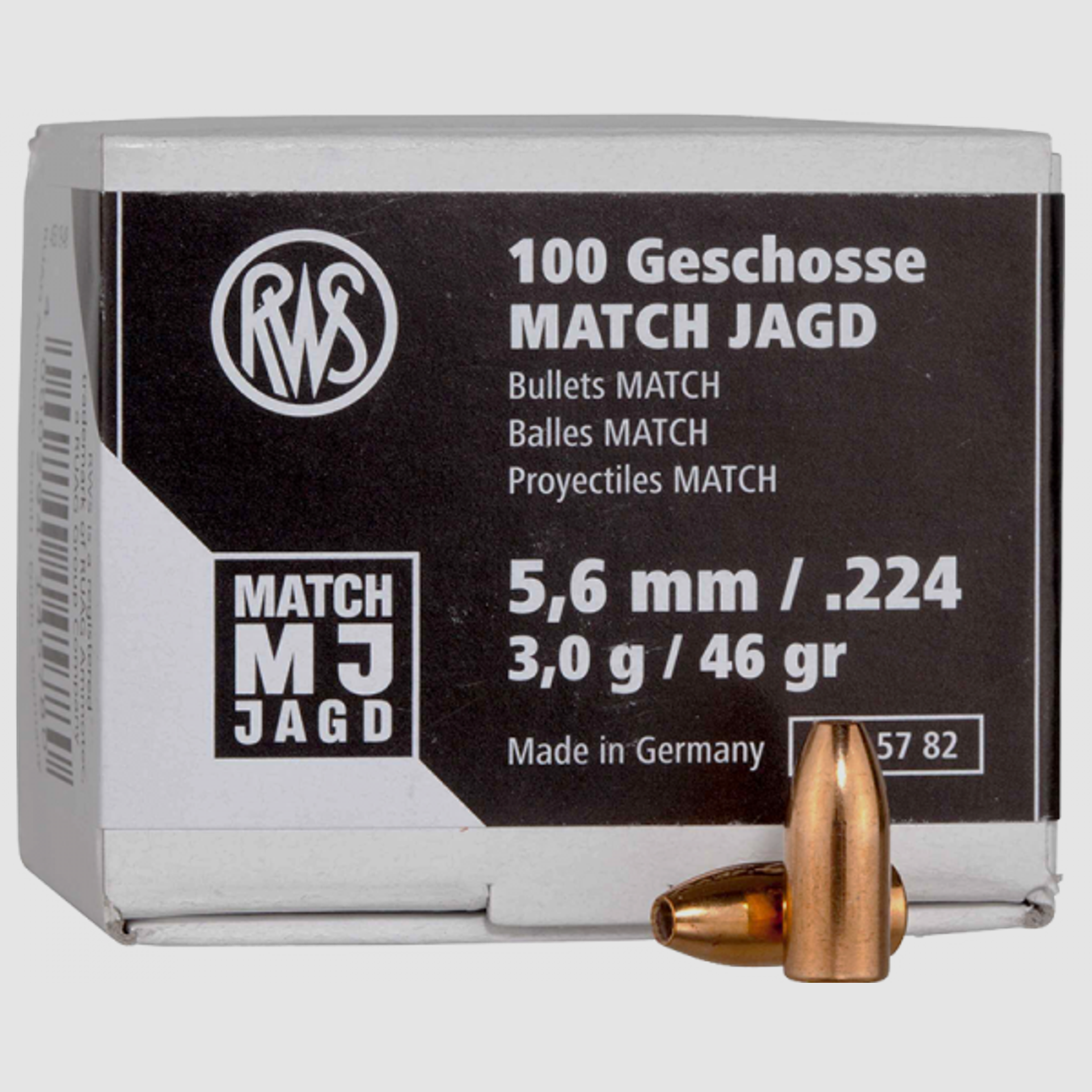 RWS Match Jagd Langwaffengeschosse