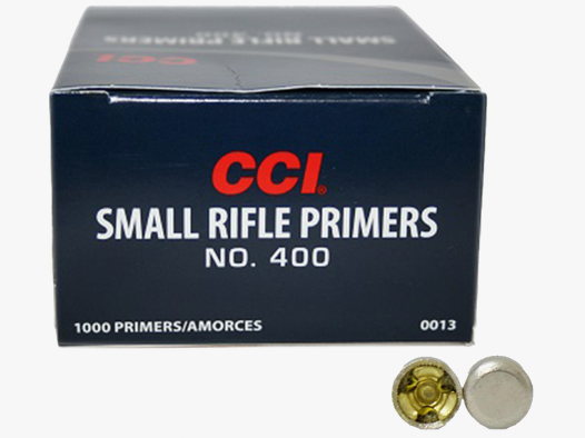 CCI 400 Small Rifle Zündhütchen