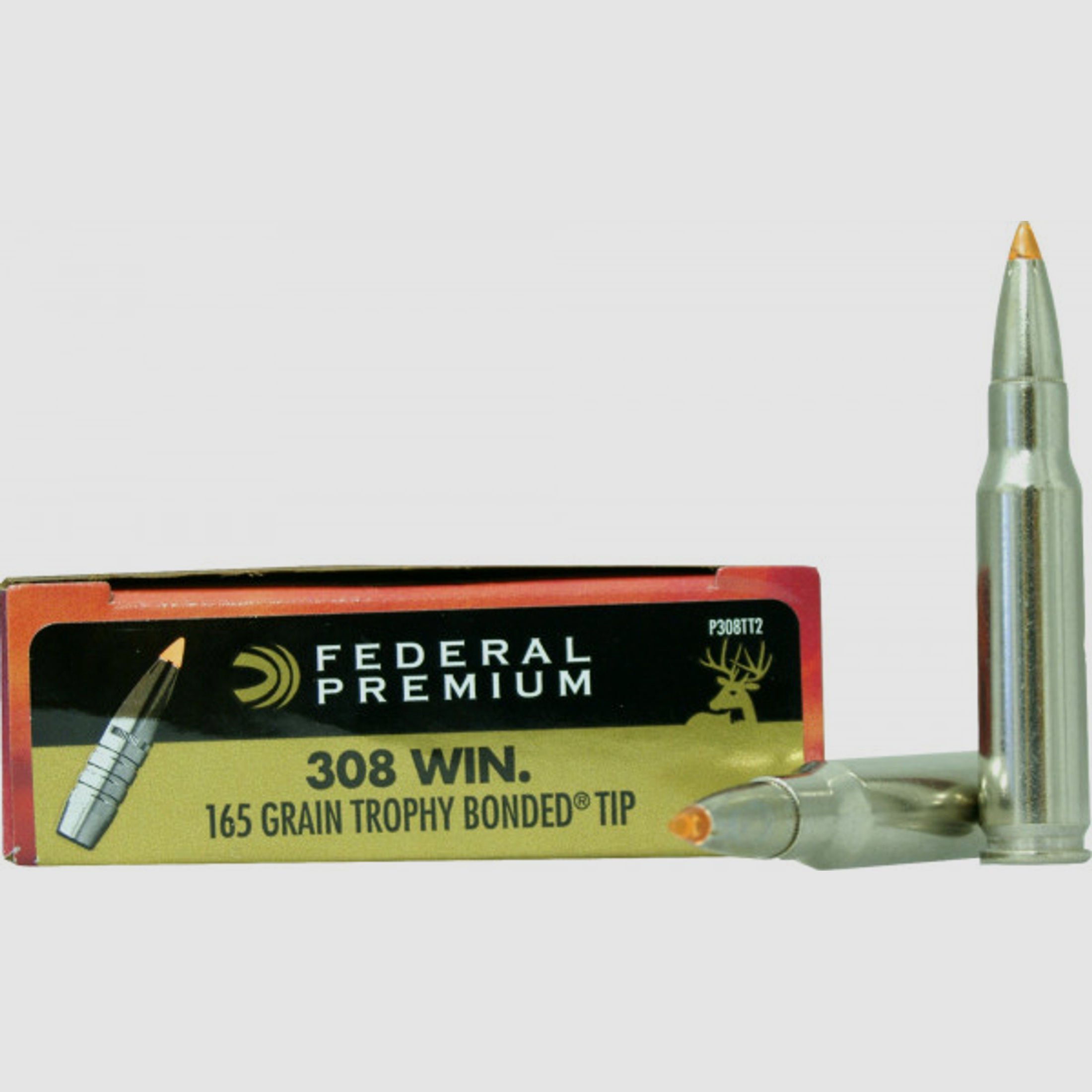 Federal Premium .308 Win 10,69g - 165grs Federal Trophy Bonded Tip Büchsenmunition