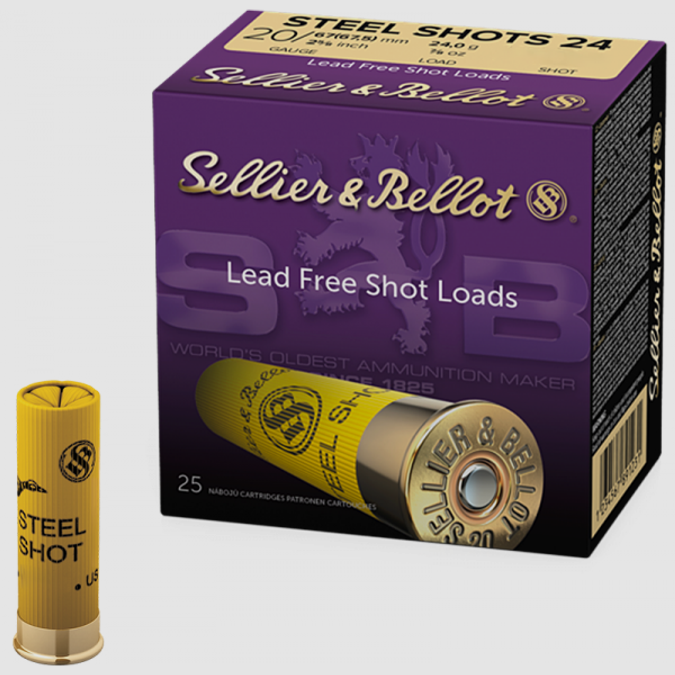 Sellier & Bellot Steel Shots 24 20/67,5 24 gr Schrotpatronen