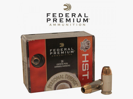Federal Premium .45 ACP 14,90g - 230grs Federal Personal Defense HST JHP Pistolenmunition P45HST2S