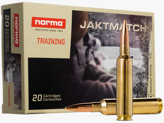 Norma Jaktmatch 6,5mm - 284 Norma FMJ 120 grs Büchsenpatronen