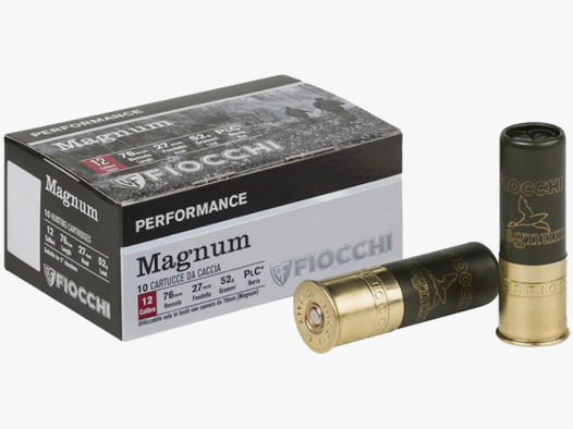 Fiocchi Magnum 12/76 52 gr Schrotpatronen