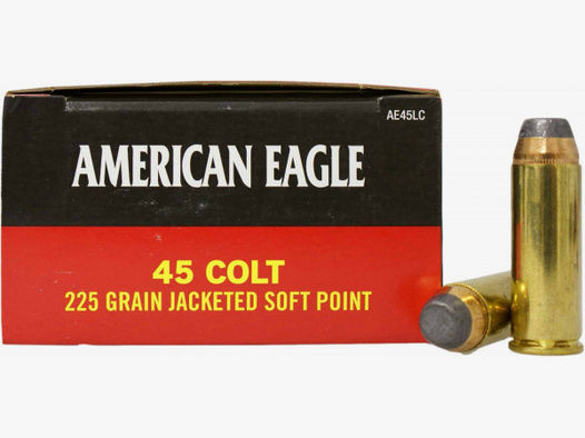 Federal Premium .45 Colt 14,58g - 225grs JSP Revolvermunition