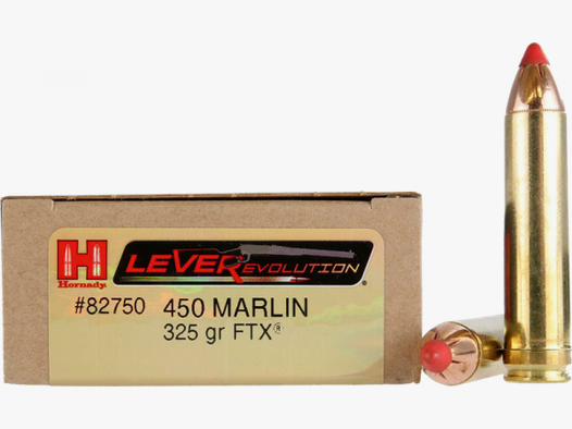 Hornady LEVERevolution .450 Marlin FTX 325 grs Büchsenpatronen