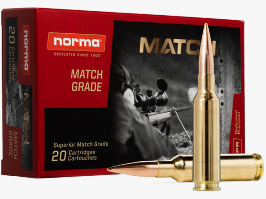 Norma Golden Target 6,5mm Creedmoor Norma GTX 143 grs Büchsenpatronen